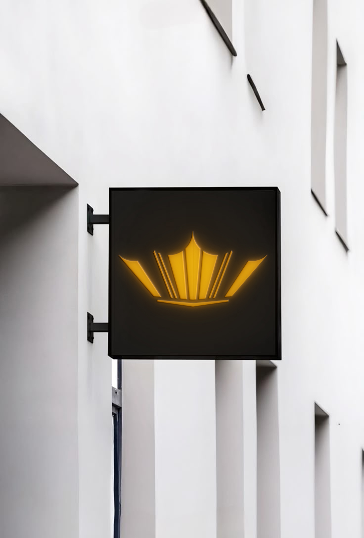 Idan — Square Signpost Mockup